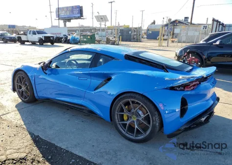 2024 Lotus Emira First Edition z USA, uszkodzony, nr VIN SCCLEKAX7RHA13415